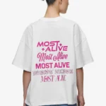 Mei Heavy Oversized Tee White