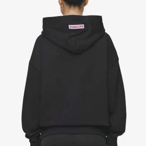 Mila Oversized Hoodie Washed Black-1