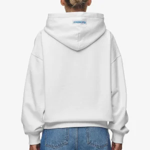 Mila Oversized Hoodie White-1
