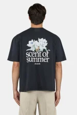 Miles Oversized Tee Vintage Black-1