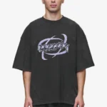 Mill Boxy Tee Vintage Black