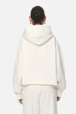 Mina Oversized Hoodie Washed Coconut Milk-1