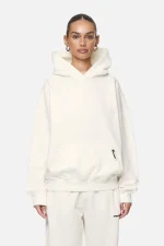 Mina Oversized Hoodie Washed Coconut Milk