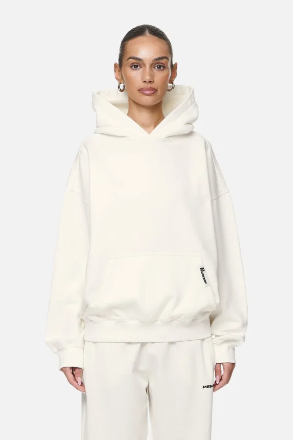 Mina Oversized Hoodie Washed Coconut Milk