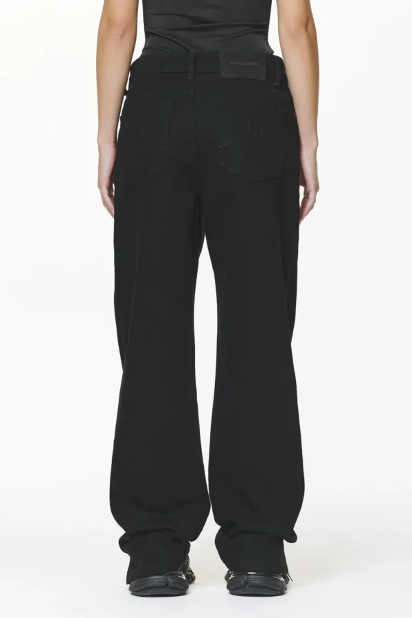 Moi Wide Jeans Black-1