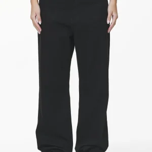 Moi Wide Jeans Black