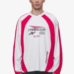 Mosco Longsleeve Jersey White Virtual Pink