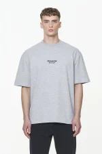 Mouncy Oversized Tee Grey Melange