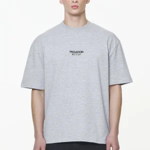 Mouncy Oversized Tee Grey Melange