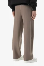 Moye Wide Suit Pants Dust Brown-1