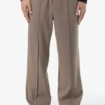 Moye Wide Suit Pants Dust Brown