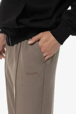 Moye Wide Suit Pants Dust Brown-2