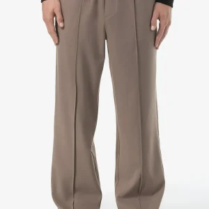 Moye Wide Suit Pants Dust Brown