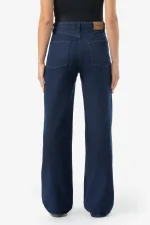 Naddy Wide Leg Jeans Dark Blue-1