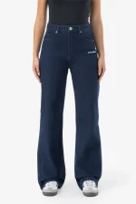 Naddy Wide Leg Jeans Dark Blue