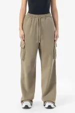 Namy Cargo Sweat Pants Washed Desert Taupe