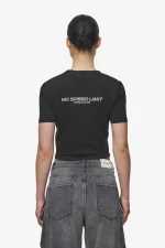 Naomi Baby Tee Washed Black-1