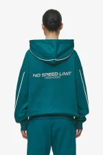 Naomi Oversized Hoodie Washed Urban Turquoise-1