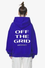 Navisk Oversized Hoodie Washed Endless Blue-1