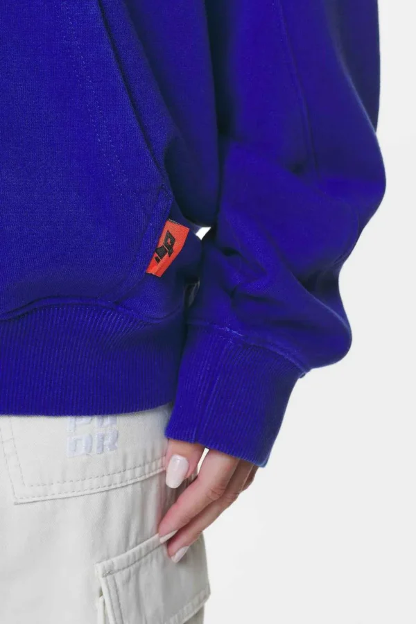 Navisk Oversized Hoodie Washed Endless Blue-3