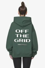 Navisk Oversized Hoodie Washed Sage Green-1