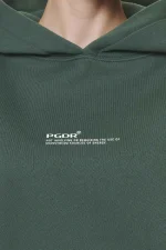 Navisk Oversized Hoodie Washed Sage Green-3