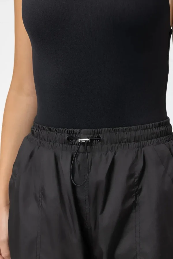 Nelly Cargo Tracksuit Pants Black-2