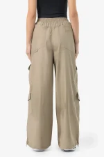 Nelly Cargo Tracksuit Pants Desert Taupe-1