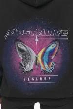 Nena Oversized Hoodie Washed Black-2