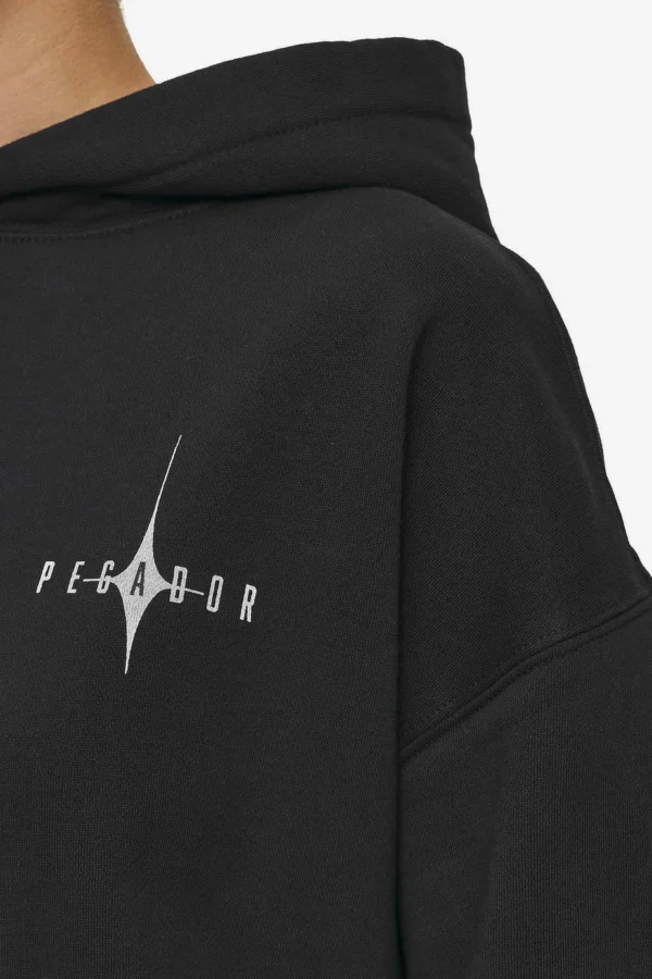 Nena Oversized Hoodie Washed Black-3