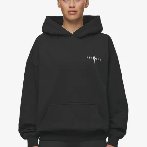 Nena Oversized Hoodie Washed Black
