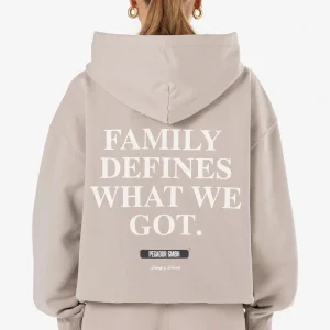 Nenno Oversized Hoodie Washed Dark Stone-1