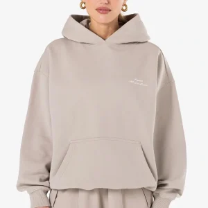 Nenno Oversized Hoodie Washed Dark Stone