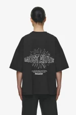 Nisa Heavy Oversized Tee Washed Black-1