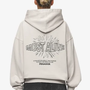 Nisa Oversized Hoodie Washed Moon Grey-1