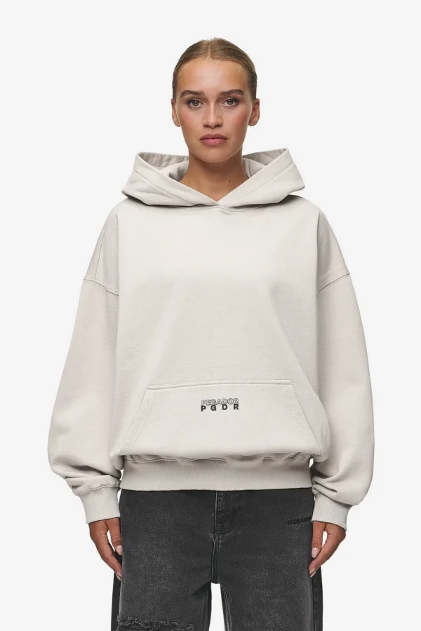 Nisa Oversized Hoodie Washed Moon Grey