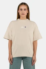 Noria Heavy Oversized Tee Washed Light Beige