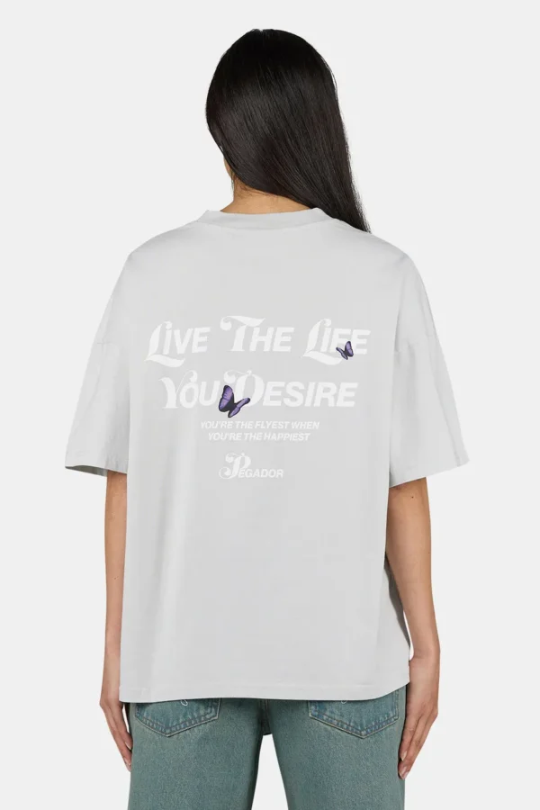 Noria Heavy Oversized Tee Washed Pure Grey-1