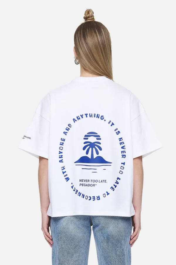 Palmyra Heavy Oversized Tee White-1