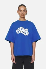 Paluma Heavy Oversized Tee Washed True Blue