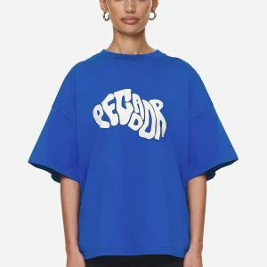 Paluma Heavy Oversized Tee Washed True Blue