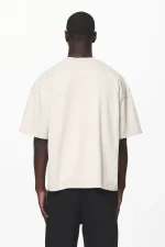 Pansy Boxy Tee Washed Dust Cream-1