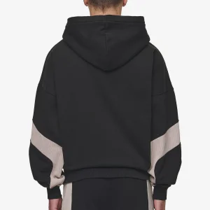 Pegador Clinton Oversized Washed Black Sweat Jacket