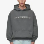 Pegador Alden Oversized Washed Anthracite Hoodie