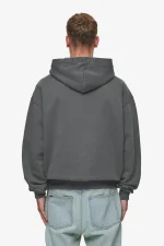 Pegador Alden Oversized Washed Anthracite Hoodie