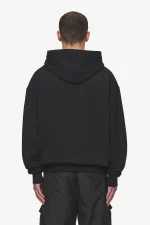 Pegador Alden Oversized Washed Black Hoodie