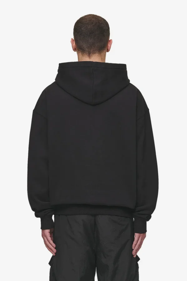 Pegador Alden Oversized Washed Black Hoodie