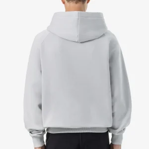 Pegador Anclar Oversized Raglan Washed Clear Grey Hoodie