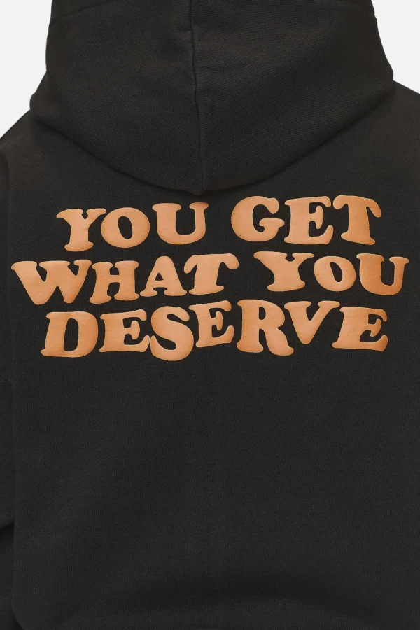 Pegador Astor Boxy Washed Black Sweat Jacket