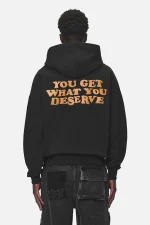 Pegador Astor Boxy Washed Black Sweat Jacket